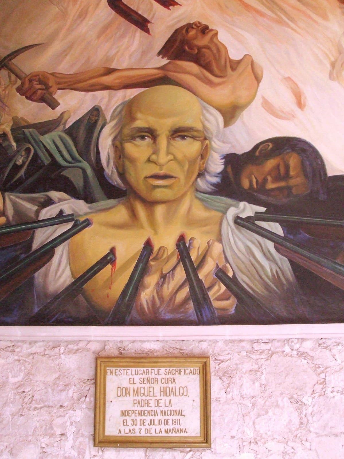 Mural Conmemorativo Fusilamiento Miguel Hidalgo Chihuahua