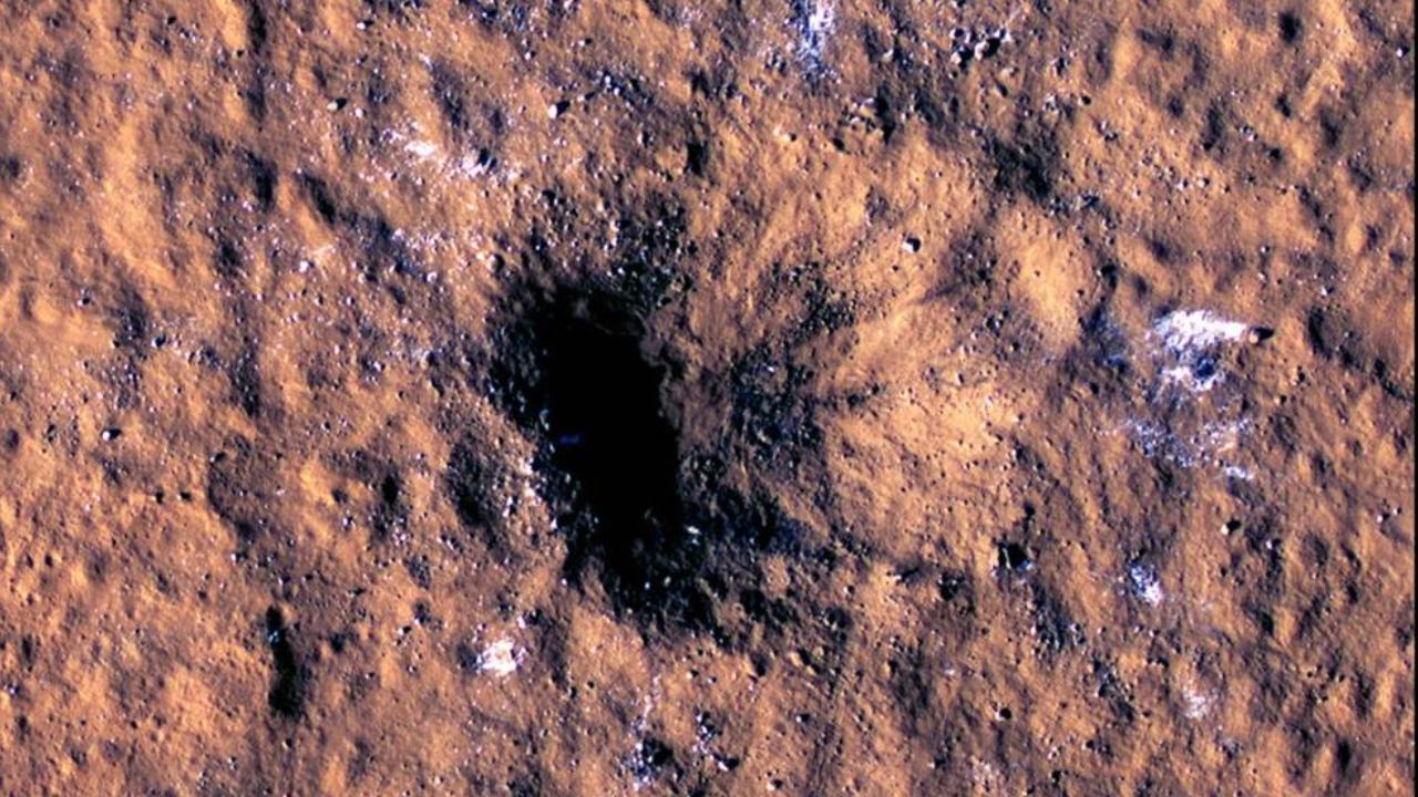 NASA registra sonido del impacto de un meteorito en Marte