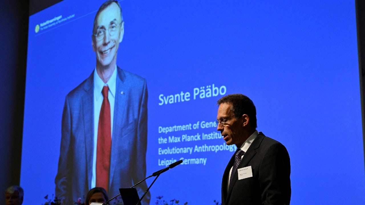 Nobel de Medicina premia al sueco Svante Pääbo por sus descubrimientos sobre la evolución humana.