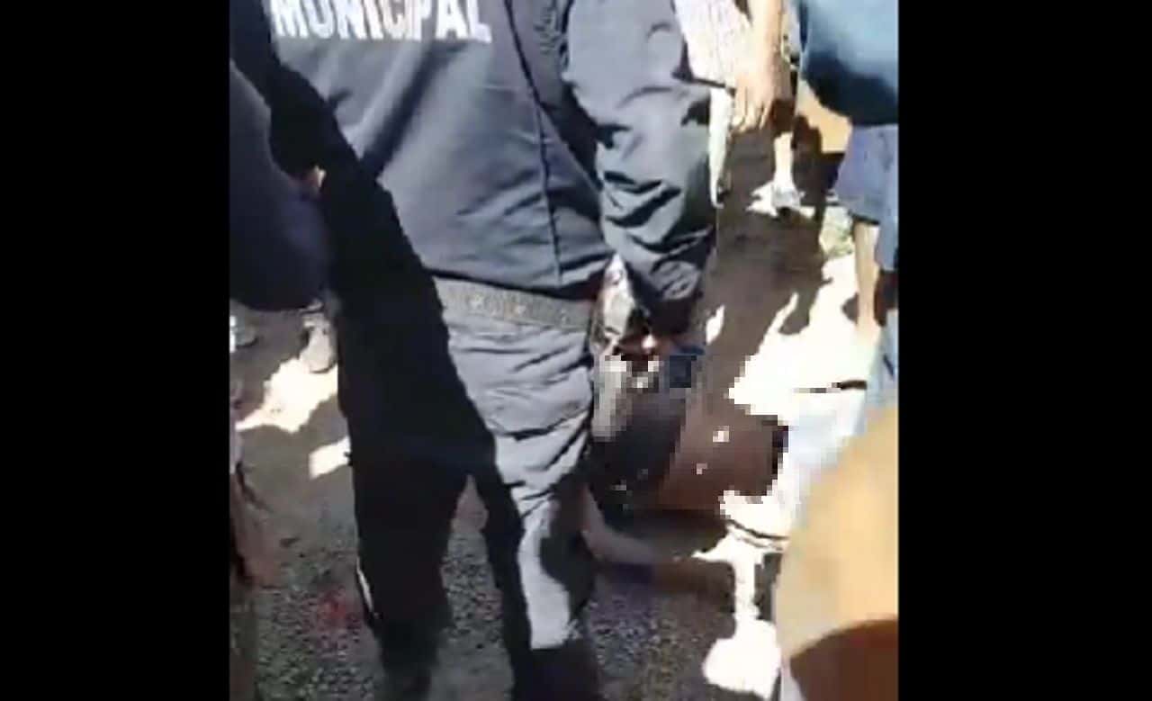 Huachicoleros linchan a policía en Pachuca, Hidalgo
