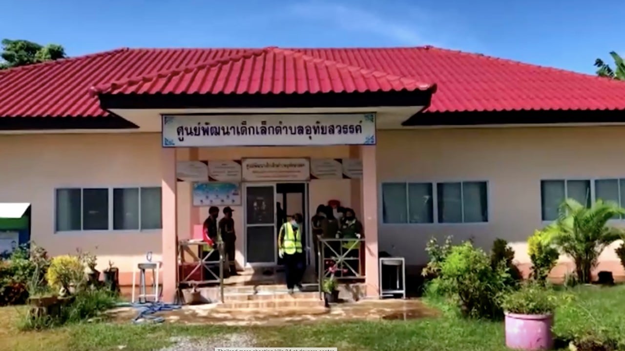 Tiroteo en guardería de Tailandia deja decenas de muertos y heridos, entre ellos varios niños