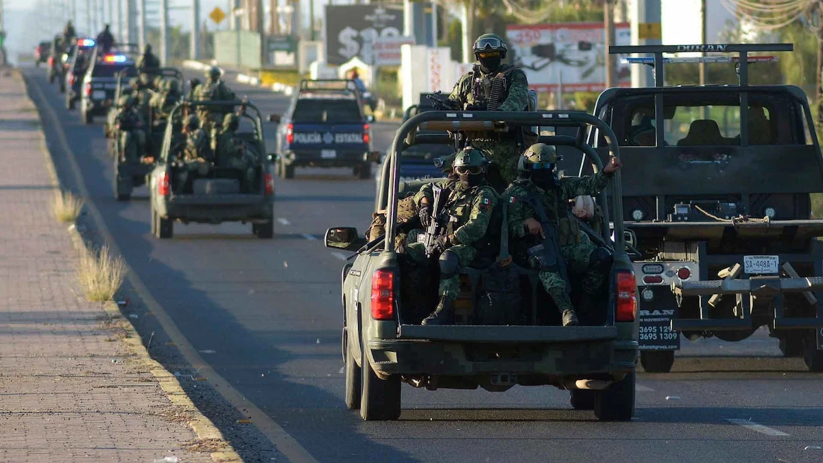 Ejército realiza operativo tras captura de Ovidio Guzmán en Culiacán