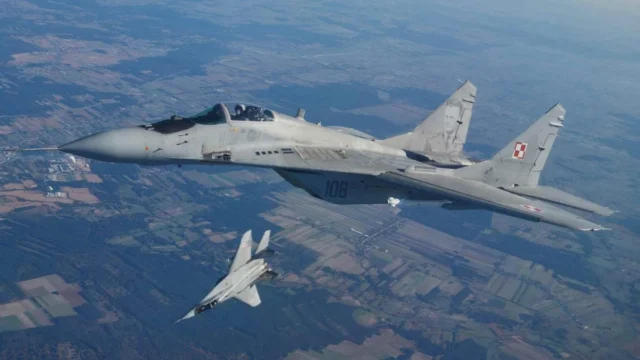 Polonia, Primer País Aliado en Dar Aviones Caza a Ucrania